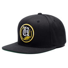 Yupoong Gros Plain Snapbacks Noir